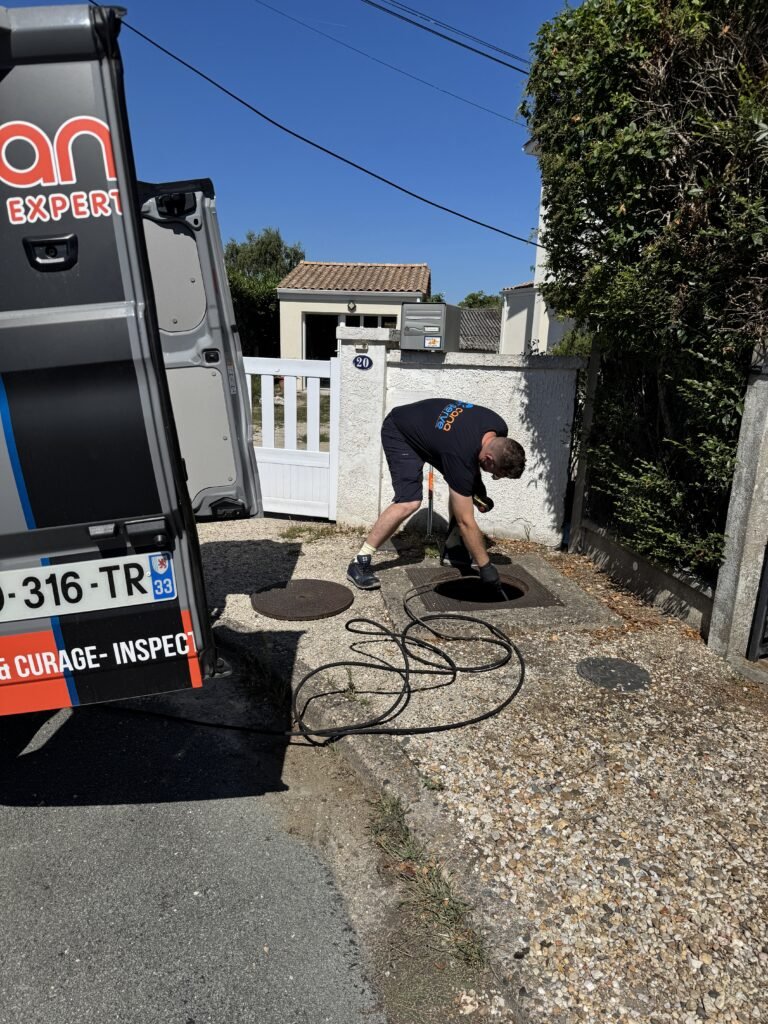 Hydrocurage canalisation