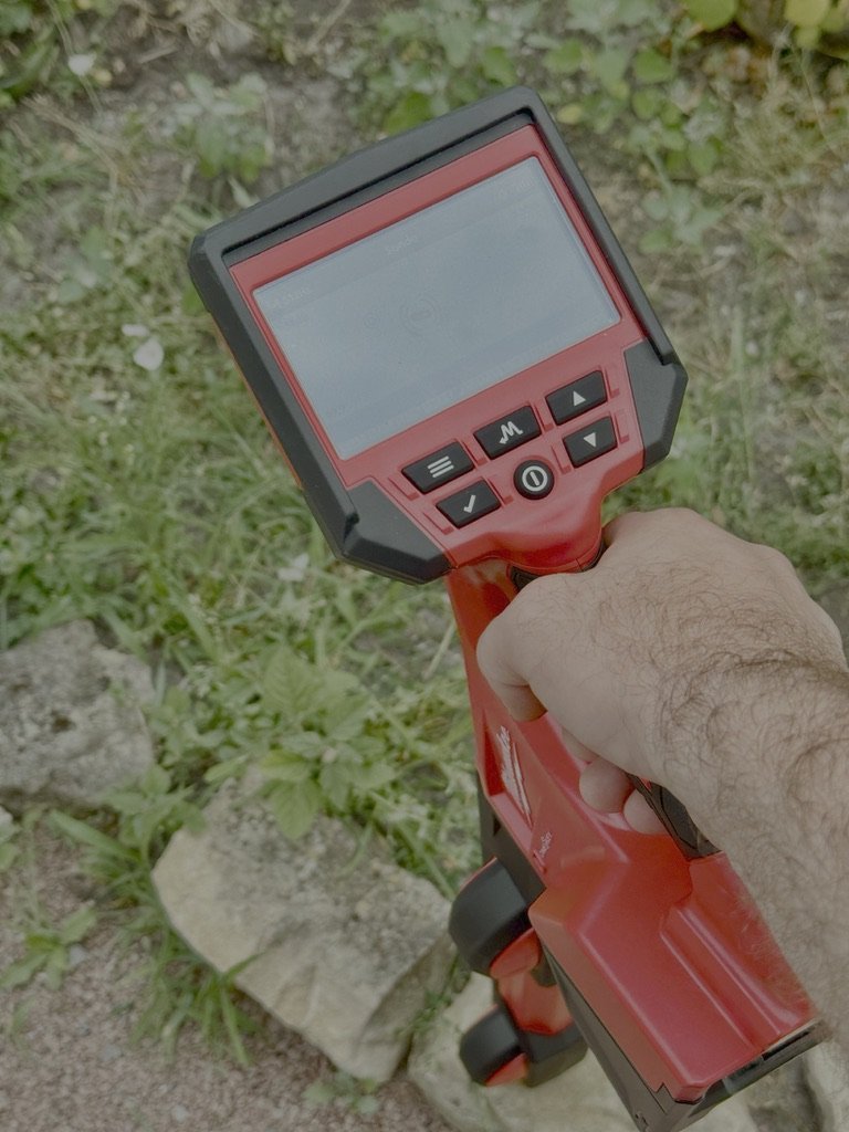 Détection de réseaux enterrés à Saint-Genès-de-Castillon 